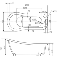 BelBagno BB20 170x73 Image #2