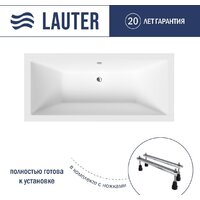 Lauter Oasis 190х90 21203090 (с ножками и лицевым черным экраном) Image #2