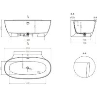 Salini Alda Wall 170x90 101915G (S-Sense, глянцевый) Image #8