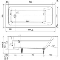Wotte Line 170х80 БП-э00д1473 Image #4