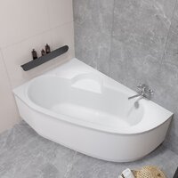 Lauter Valencia 150x100 2102150L (с ножками, лицевым экраном и сифоном 21Y11022 белый) Image #10