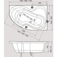 Ravak Rosa II 160 x 105 L [CM21000000] Image #2