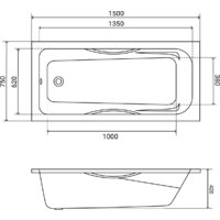 Lauter Regina 150х75 21014152 (с ручками) Image #17
