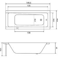 Lauter Estelle 150 21206050 (с ножками, серым подголовником и белый лиц.экран) Image #26