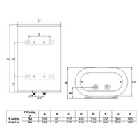 Timberk Optima T-WSS80-FS47-V Image #2