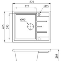 БелЭворс Mila L + смеситель W74004-9 + дозатор L405-1 (серый/сатин) Image #9