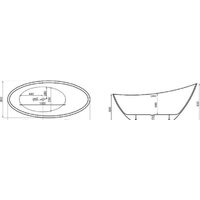 Polimat Zoe 180x80 (отдельностощая, белый) Image #3