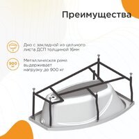 Radomir София Терапия 2-81-2-1-0-223 (с гидромассажем, левый) Image #7