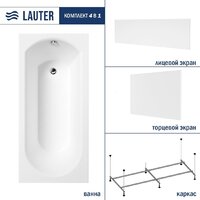 Lauter Haven 170 21202007 (с каркасом, белым лицевым и торцевым экранами) Image #2