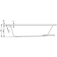 Riho Dola 160x70 (с ножками) Image #3