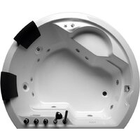 Gemy G9053 B 185x162 (с гидромассажем)