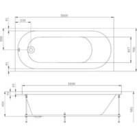 AM.PM X-Joy 160x70 W94A-160-070W-A1 Image #11