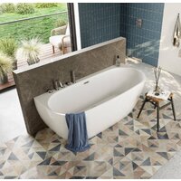 Polimat Risa 170x80 (пристенная, белый) Image #2