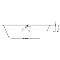 Riho Lugo 180x90 B134001005 (без ножек) Image #3