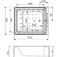 Gemy G9268 K 185x150 (с гидромассажем) Image #12