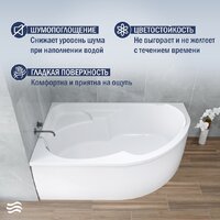 Lauter Geneva 170x105 2103170L (с каркасом и сифоном 21Y11022 белый) Image #4