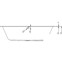 Riho Lugo 180x80 BT02 (без ножек) Image #3