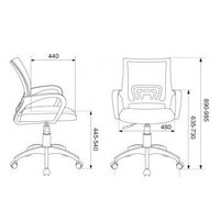Бюрократ CH-695NLT (черный/темно-серый) Image #6