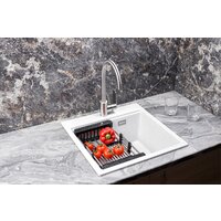 Marblan Comfort 50 (серый, с сифоном и колландером) Image #4