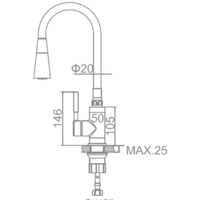 Ledeme L4199-3 (хром/белый) Image #2