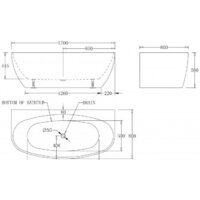 BelBagno BB83-1700-W0 170х80 Image #4