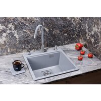 Marblan Comfort 50 (серебристый, с сифоном и колландером) Image #5