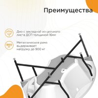 Radomir Сандра Стандарт 2-79-2-0-0-221 (с гидромассажем) Image #2