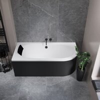 Lauter Bliss 160 L 21201061L (с ножками и сифоном 21Y11030 хром) Image #22