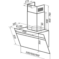 MAUNFELD Medway 60 (белый/сатин) Image #2
