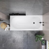 Lauter Haven 150 /21202005 (с ножками и сифоном 21Y32001 матовый черный) Image #20