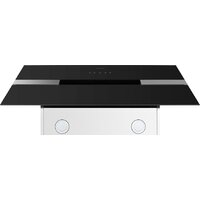 MAUNFELD Mersey 90 (нержавеющая сталь\черное стекло) Image #2