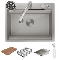 Roxen Stage Plus 560250-60-S многофункциональная 8 в 1 (60*48/текстурный сатин) Image #3