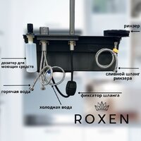 Roxen Stage Plus 560250-60-S многофункциональная 8 в 1 (60*48/текстурный сатин) Image #17