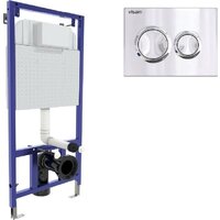 Visam Slim 525 с кнопкой O3 EX-040263 (хром глянец)