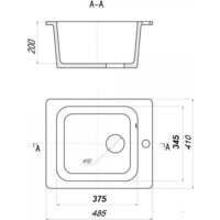 Saniteco Silva (оникс с сифоном) Image #6