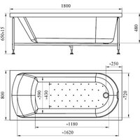 Radomir Николь 180x80 2-78-0-0-1-210Р (фронтальный, с каркасом) Image #11