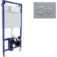 Visam Slim 525 с кнопкой O2 EX-040262 (матовый хром)