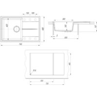Teymi Hanna Smart 74х48 T120118 (серый матовый) Image #6