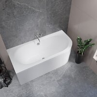 Lauter Bliss 170 L 21201071L (с ножками и сифоном 21Y11022 белый) Image #8