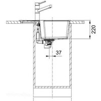 Franke Urban UBG 611-62 (черный матовый) Image #3