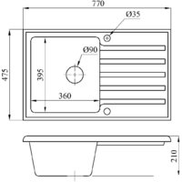 БелЭворс Styl R (бежевый, без сифона) Image #2