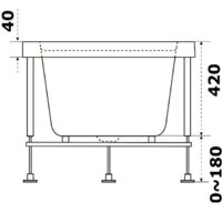 BAS Аякс 160x70 (с каркасом) Image #6