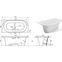 Эстет Лира 170x80 Image #5