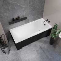 Lauter Bianca 160 21207160 (с ножками и сифоном 21Y32002 белый) Image #21