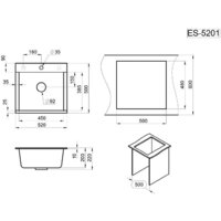 Granula ES-5201 (алюминиум) Image #5