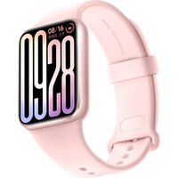 Xiaomi Smart Band 9 Pro (розовый, с розовым силиконовым ремешком, международная версия)
