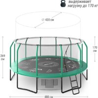 Unix Line Supreme Game 16ft (зеленый) Image #4