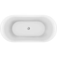 Aquatek Модена 78x170 AQ-1163778 (белый глянцевый, с ножками и сливом) Image #2