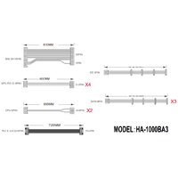 1stPlayer NGDP Platinum 1000W HA-1000BA3-BK Image #2