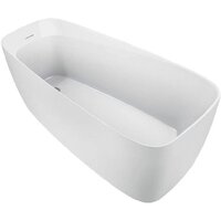 Aquatek Паола 78x170 AQ-190778 (белый глянцевый, с ножками и сливом) Image #4